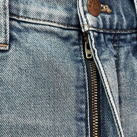 Madewell Women's The Momjean Blue Wash 5 Pocket‎ Style Cotton Mom Jeans Size 27 - Picture 4 of 16